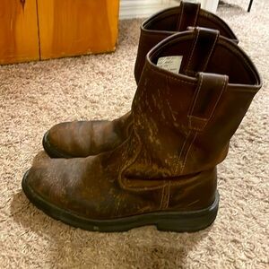 Men’s Wolverine work boots, size 10.5 extra wide width